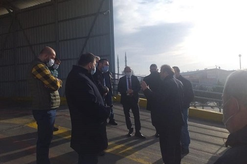 GÖLCUK KATI ATIK TRANSFER İSTASYONU İNCELENDİ