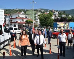 Başkanla Fotoğraflar