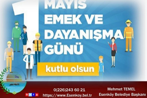 1 Mayıs Kutlama Mesajı