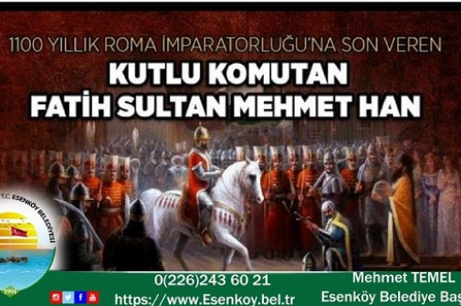 FATİH SULTAN MEHMET HAN