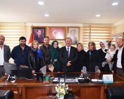 Başkanla Fotoğraflar