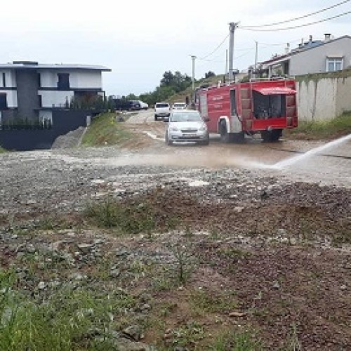 YOL YIKAMA ÇALIŞMALARI DEVAM ETMEKTE