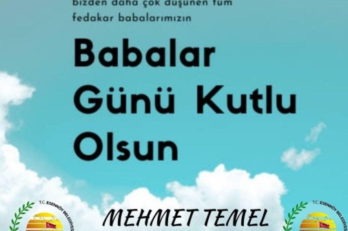 BABALAR GÜNÜ KUTLU OLSUN