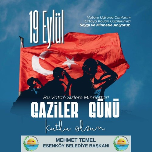 19 EYLÜL GAZİLER GÜNÜ